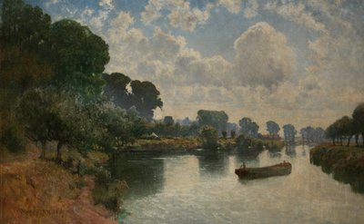 Kepax-Fähre, Worcester, ca. 1900 von Walter Alfred Firkins
